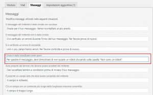 Contact Form 7 Errorere reCaptcha